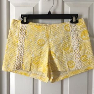 sunglow kissed by the sun lilly pulitzer shorts NWT